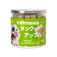 YUMEKO сублимированное лакомство для кошек и собак. Утка с яблоком.