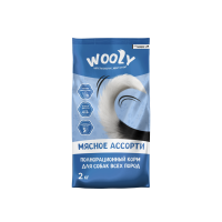 WOOLY сухой корм для собак всех пород «Мясное ассорти» WOOLY сухой корм для собак всех пород «Мясное ассорти»