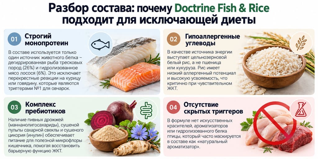 Разбор состава почему Doctrine Fish & Rice подходит для исключающей диеты.jpg Разбор состава почему Doctrine Fish & Rice подходит для исключающей диеты