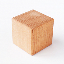 Кубик деревянный