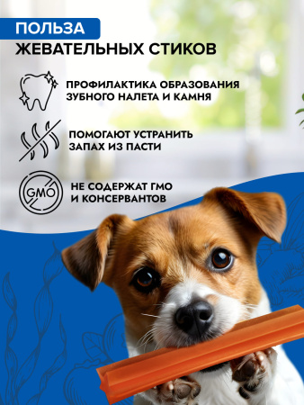 DOCTRINE «Health Sticks» жевательные лакомства для собак всех пород для зрения, молодости и иммунитета
