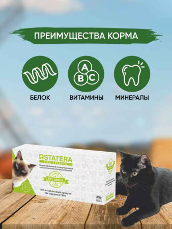 STATERA влажный корм для стерилизованных кошек с индейкой в желе