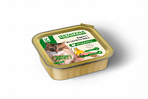 Полнорационный мясной паштет STATERA для кошек и котов с индейкой
