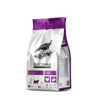 DOCTRINE сухой корм для кошек и котов с чувствительным пищеварением с индейкой и кроликом