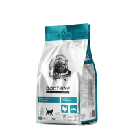 DOCTRINE сухой корм для стерилизованных кошек и кастрированных котов с индейкой и лососем