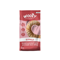 WOOLY сухой корм для взрослых кошек с курицей